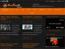 Tablet Screenshot of fireteam.fr